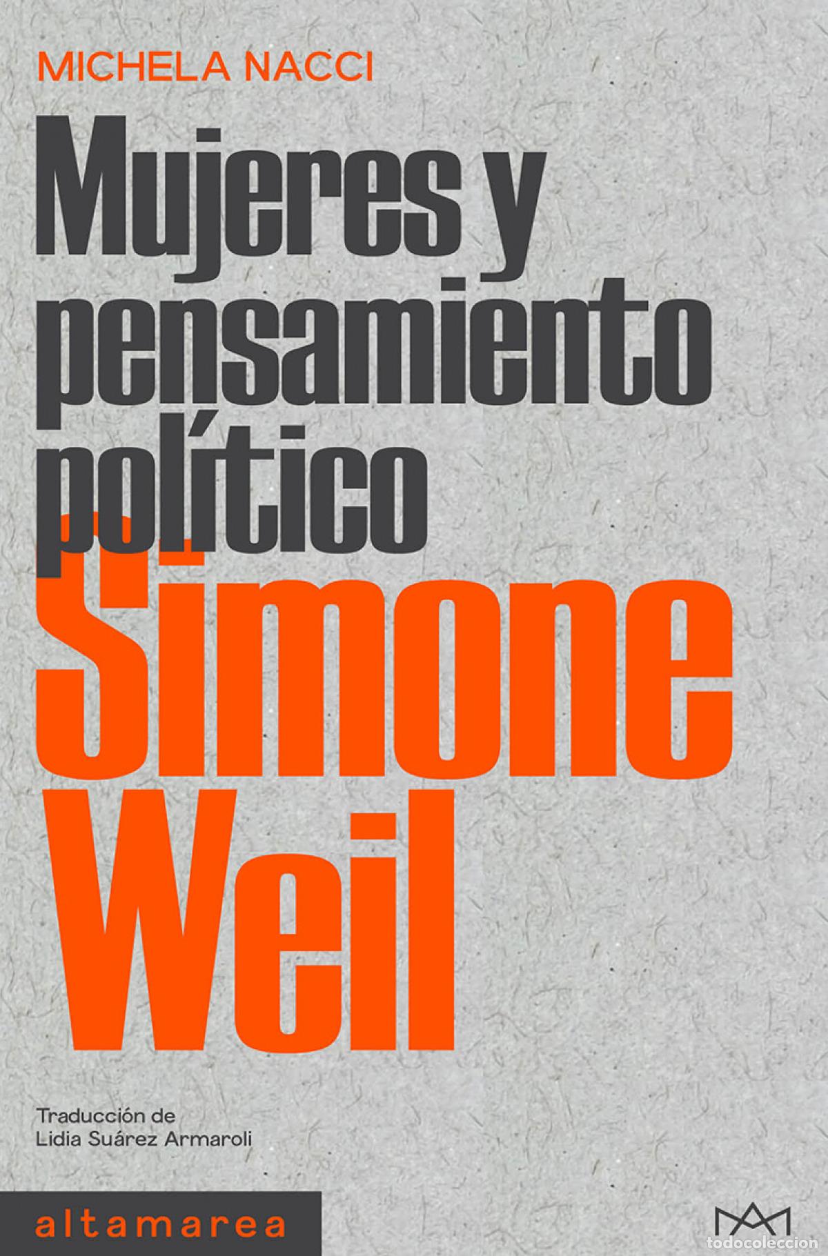 Libros: SIMONE WEIL - Nacci, Michela