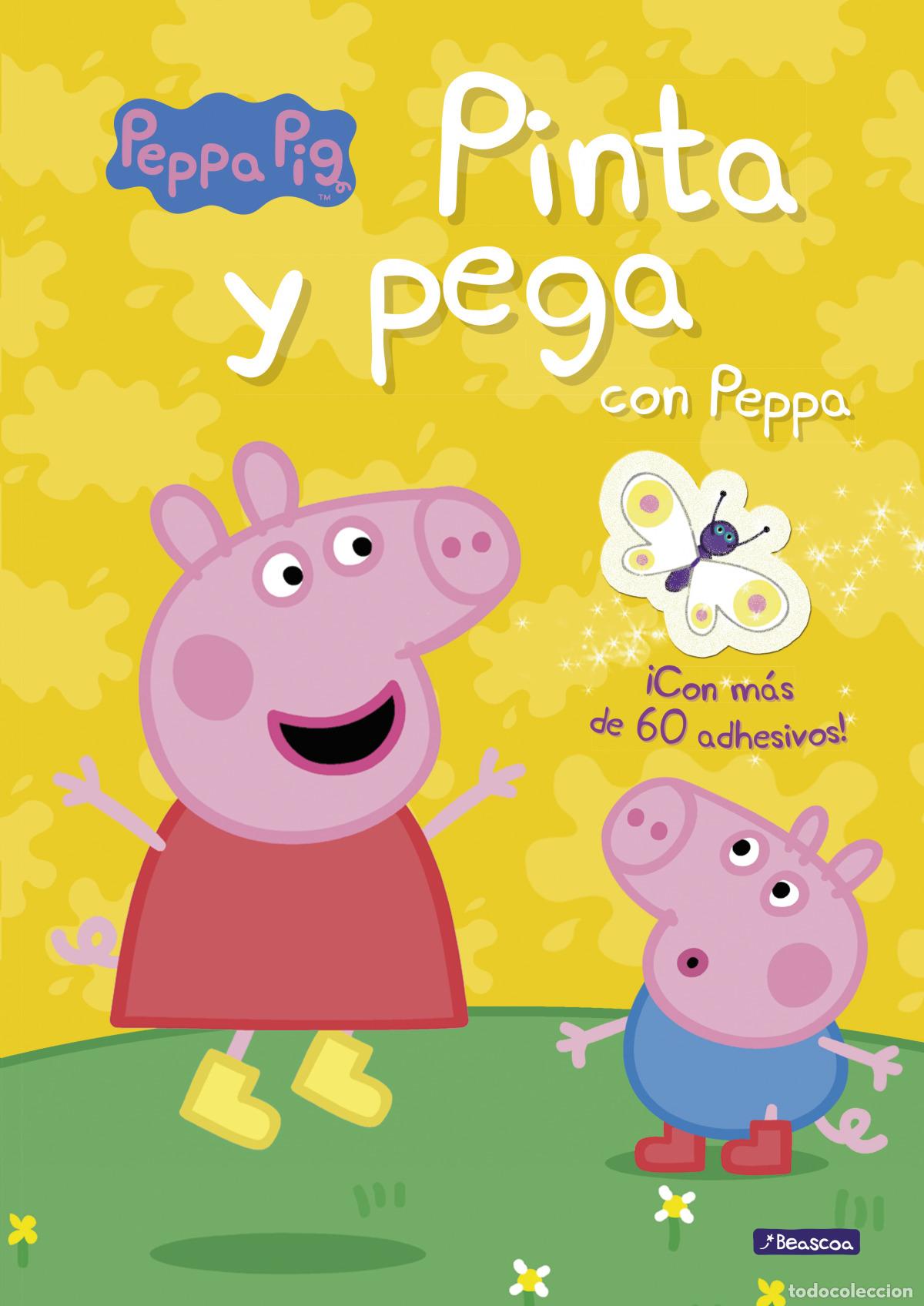 Libros: PINTA Y PEGA CON PEPPA (PEPPA PIG) - AA.VV. Traducci&oacute;n: PONS JULIA, IRENE;