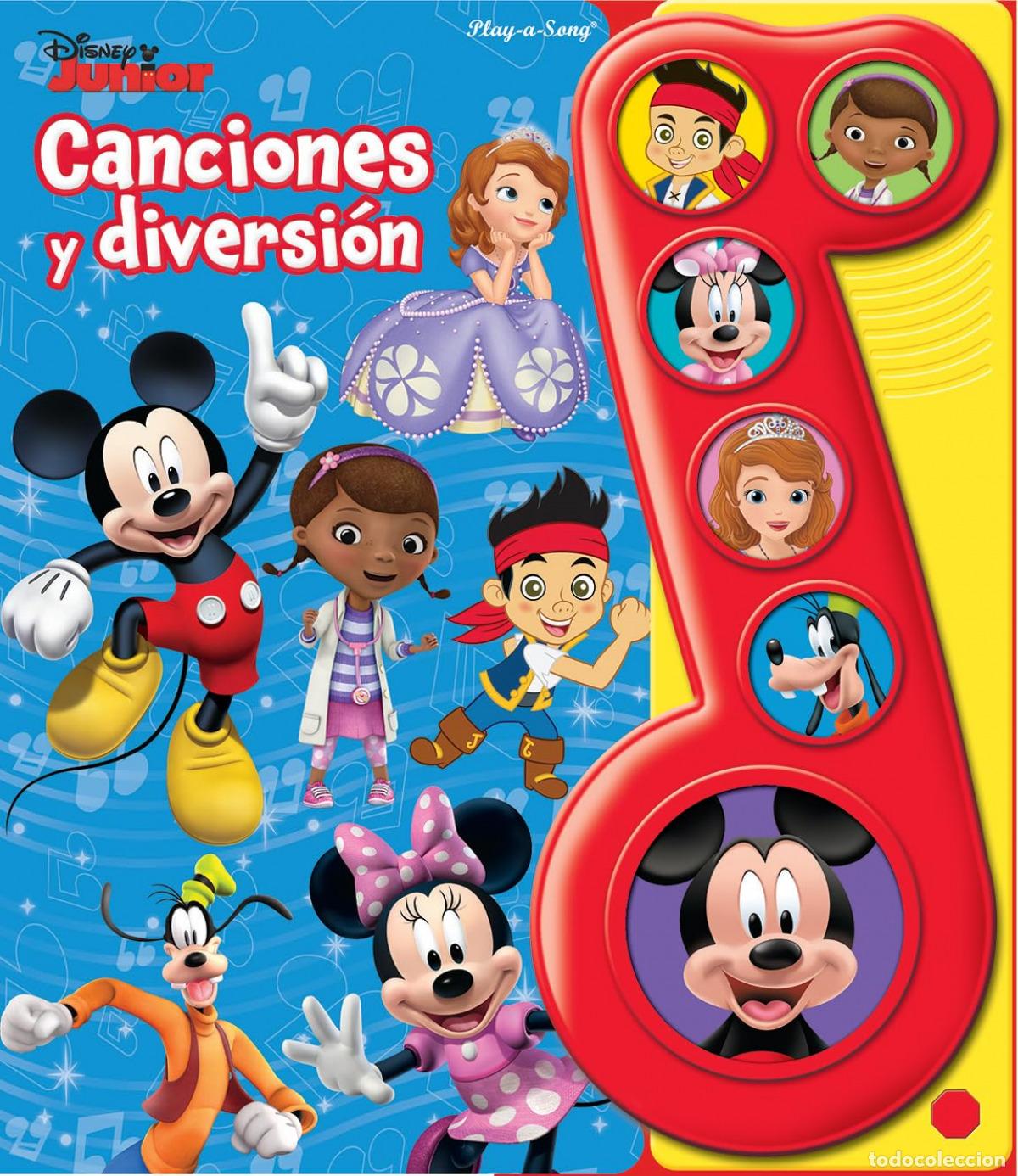Libros: CANCIONES Y DIVERSI&Oacute;N DISNEY JUNIOR. LMN 6B - Disney