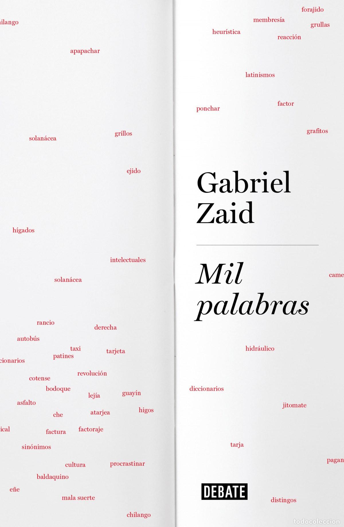 Libri: MIL PALABRAS - Zaid, Gabriel