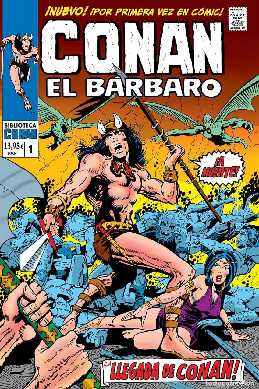 B&uuml;cher: CONAN EL BARBARO 1 1970 1971 LA LLEGADA DE CONAN - ROY THOMAS