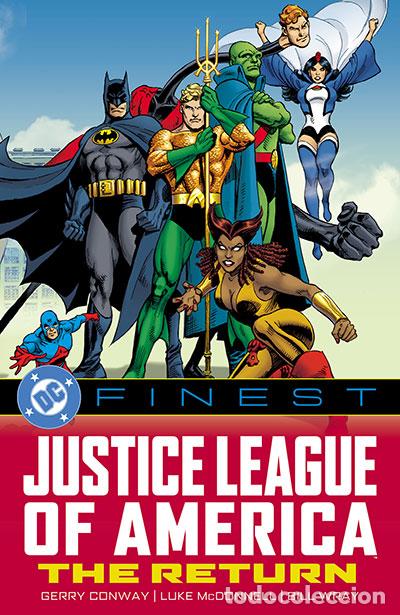 Libri: DC FINEST: JUSTICE LEAGUE OF AMERICA: THE RETURN - CONWAY, GERRY