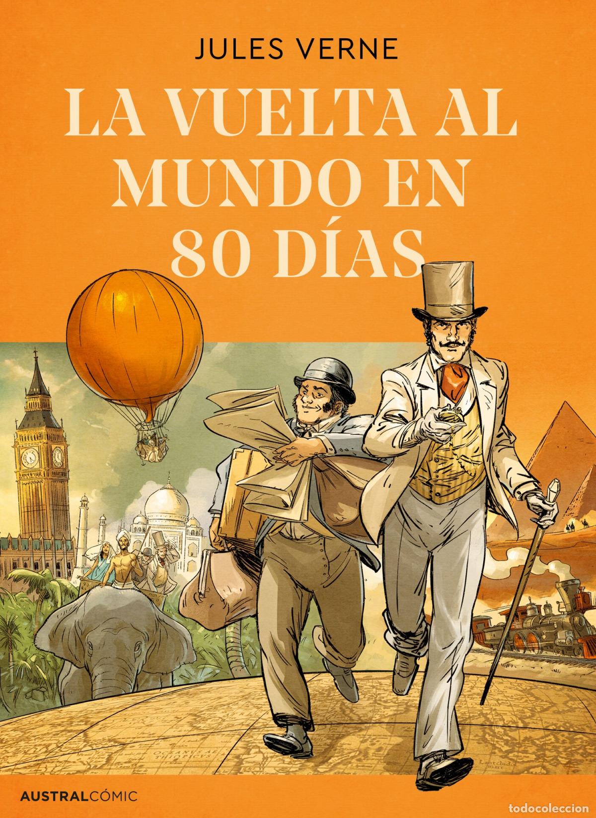 Livros: LA VUELTA AL MUNDO EN 80 D&Iacute;AS (C&Oacute;MIC) - Verne, Jules