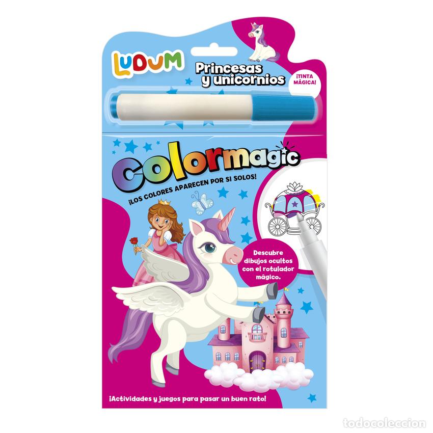 Libri: LUDUM COLOR MAGIC - PRINCESAS Y UNICORNIOS - Imagiland