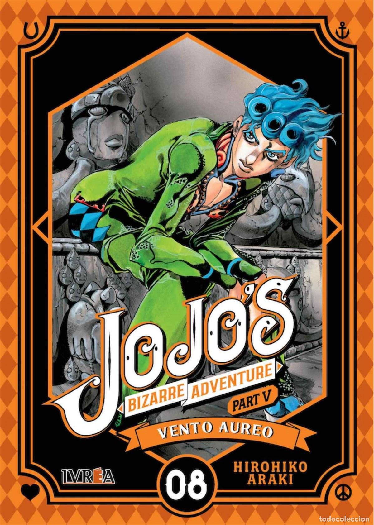 Libri: JOJO'S BIZARRE ADVENTURE 05 VENTO AUREO 08 - ARAKI, HIROHIKO