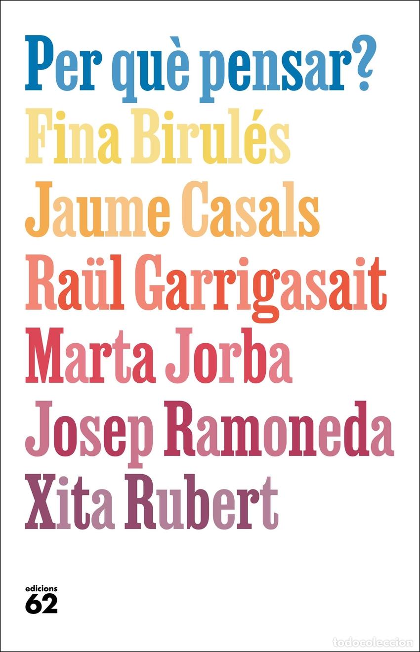 B&uuml;cher: PER QU&Egrave; PENSAR? - Birul&eacute;s, Fina