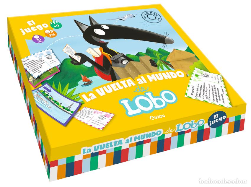 books: LA VUELTA AL MUNDO DE LOBO. JUEGO DE MESA - Lallemand, Orianne