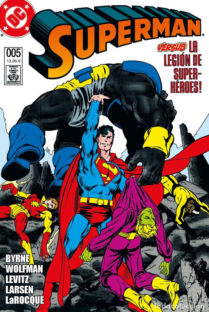 Libros: BIBLIOTECA SUPERMAN 5 LA LEGION SUPER-HEROES - GREG LAROCQUE