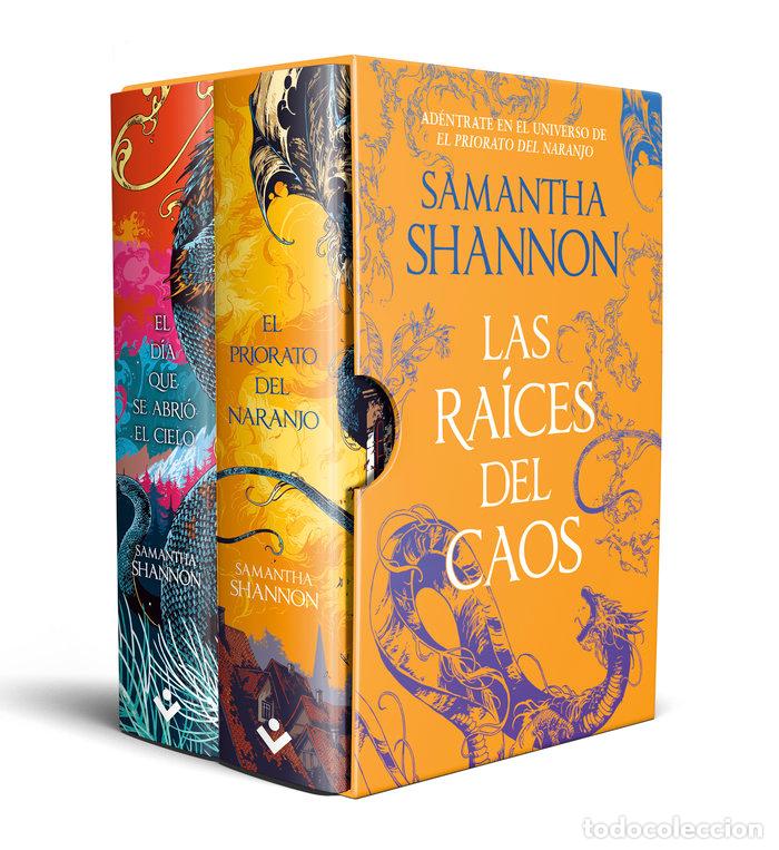 Libri: ESTUCHE SAMANTHA SHANNON CONTIENE EL PRIORATO DEL NARANJO E - SAMANTHA SHANNON