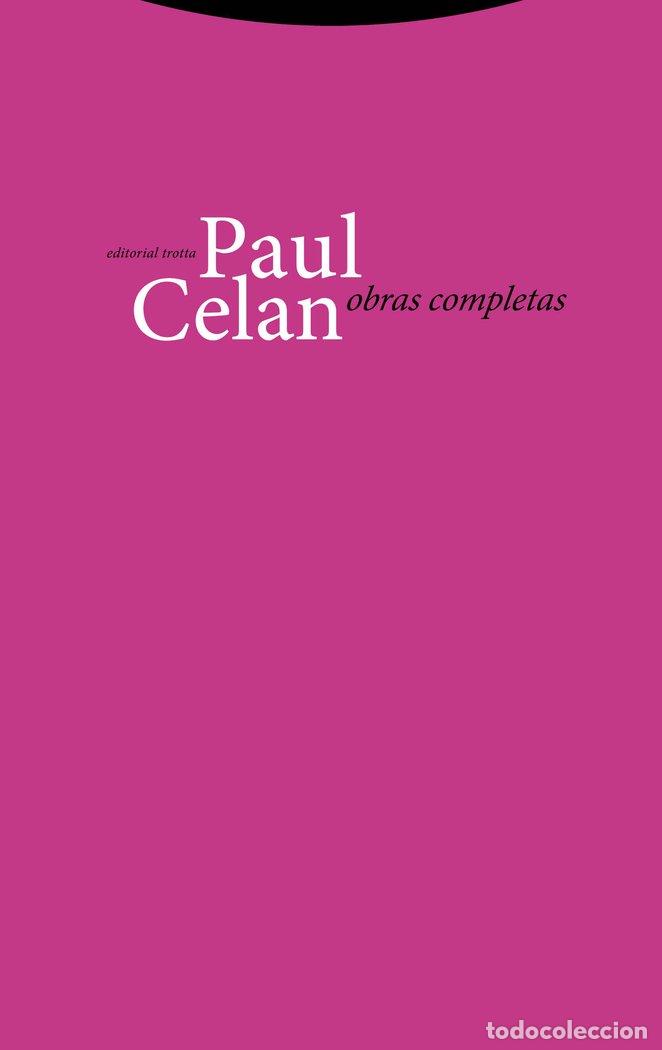 Libri: PAUL CELAN OBRAS COMPLETAS - CELAN, PAUL