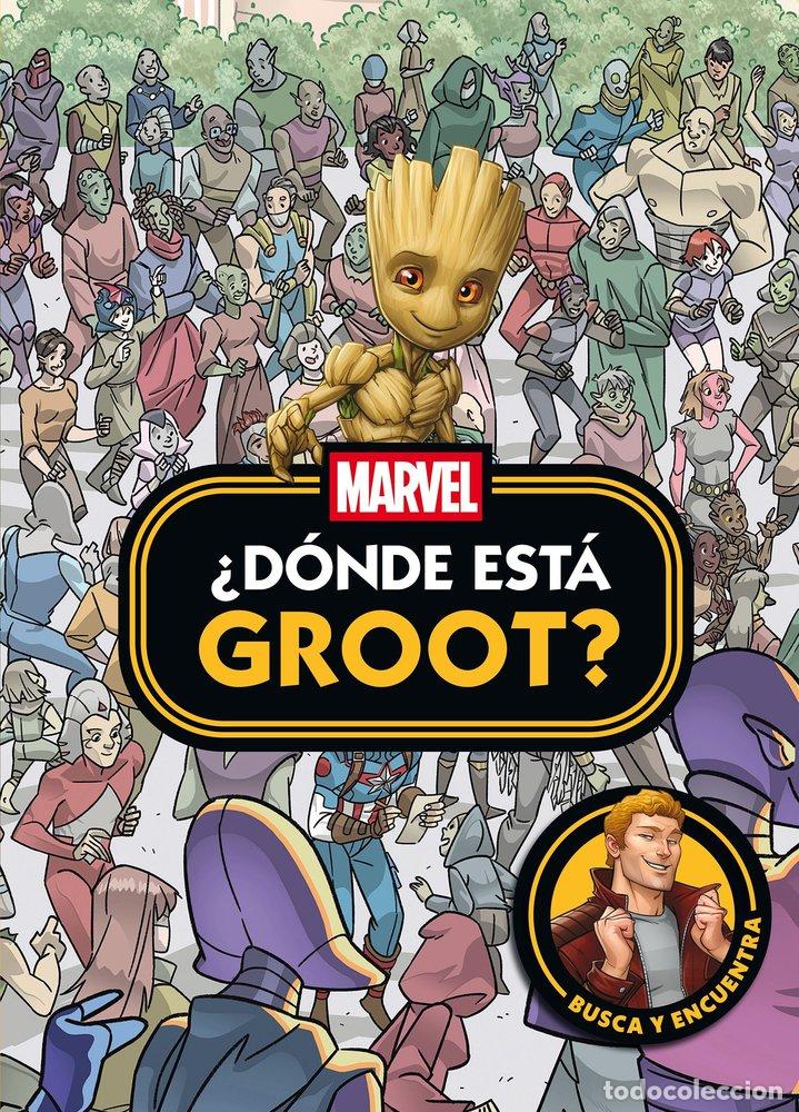 Libros: MARVEL. &iquest;D&Oacute;NDE EST&Aacute; GROOT? - Marvel - Foto 1