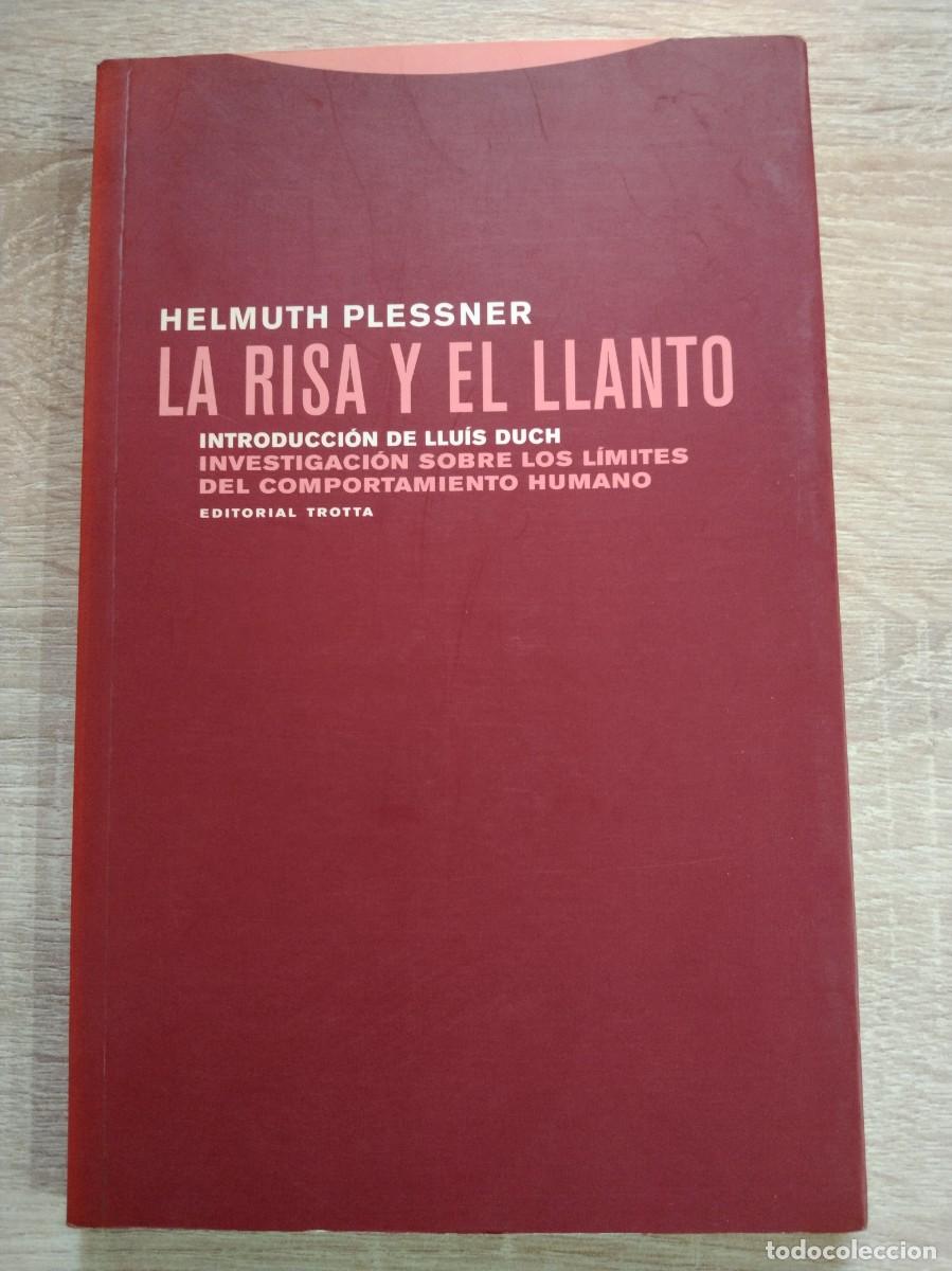 Livros: RISA Y EL LLANTO, LA - Plessner, Helmuth