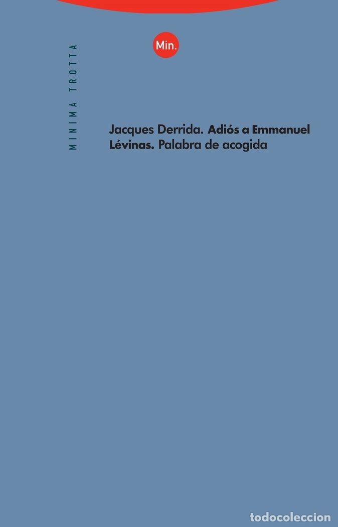 books: ADIOS A EMMANUEL LEVINAS - DERRIDA, JACQUES