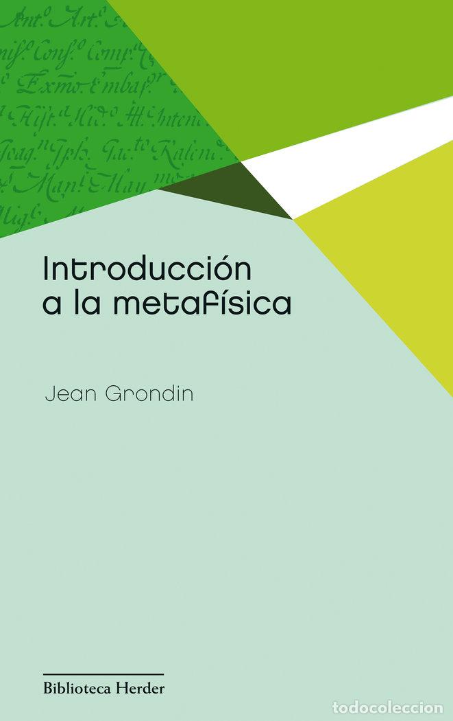 Libri: INTRODUCCION A LA METAFISICA - GRONDIN, JEAN