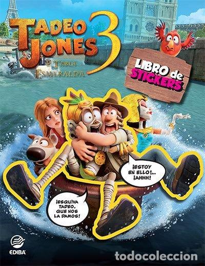 B&uuml;cher: LIBRO STICKERS TADEO JONES LA TABLA ESMERALDA - TADEO JONES