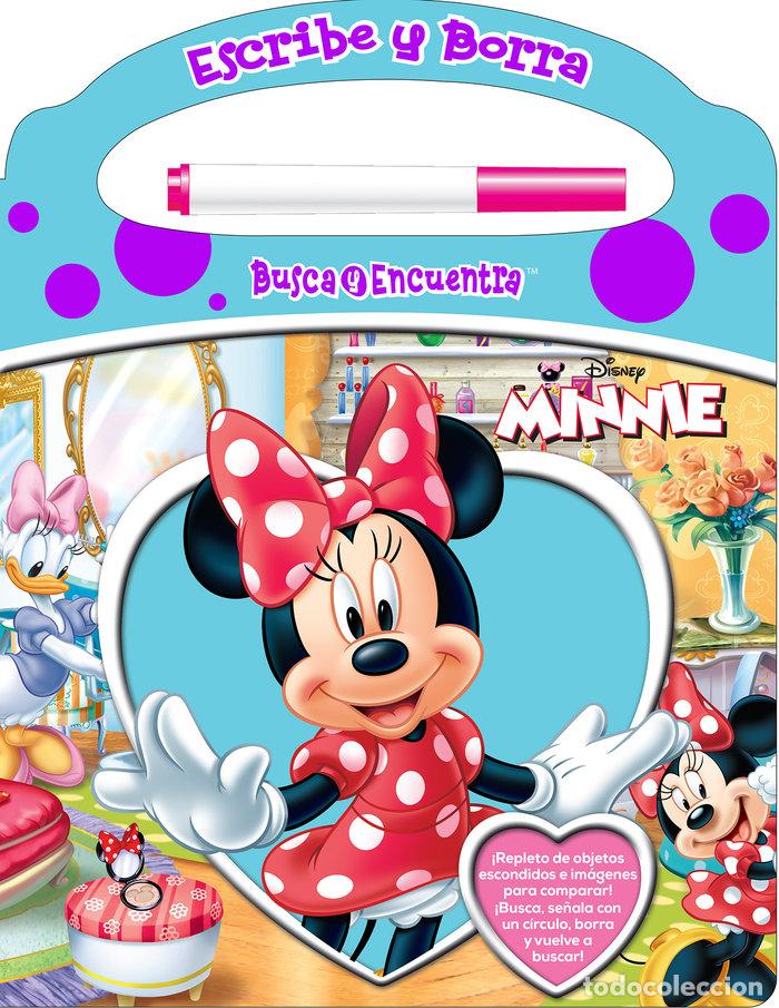 Libri: ESCRIBE Y BORRA MINNIE - MINNIE