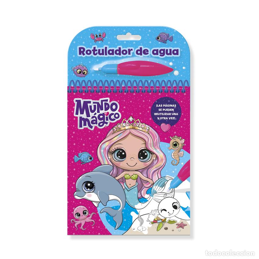 B&uuml;cher: LUDUM MUNDO MAGICO - LIBRETA ROTULADOR DE AGUA - Imagiland