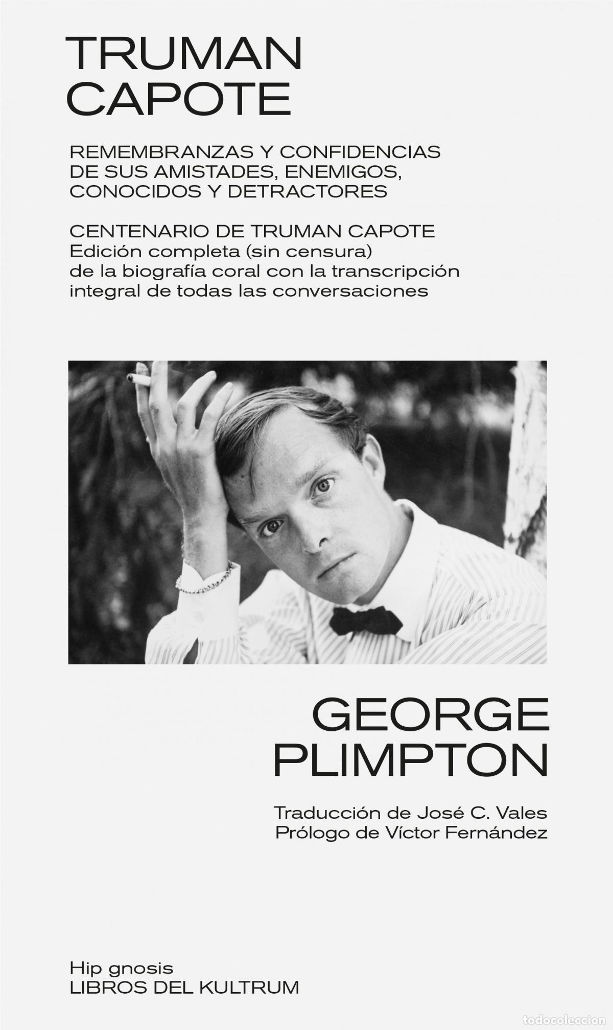 Libros: TRUMAN CAPOTE - Plimpton, George - Foto 1