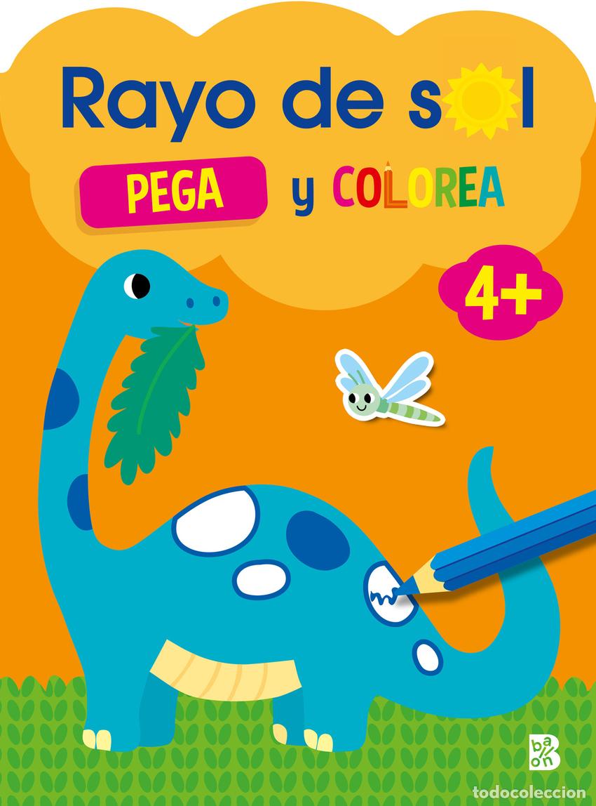 Livros: RAYO DE SOL +4 PEGA Y COLOREA - BALLON