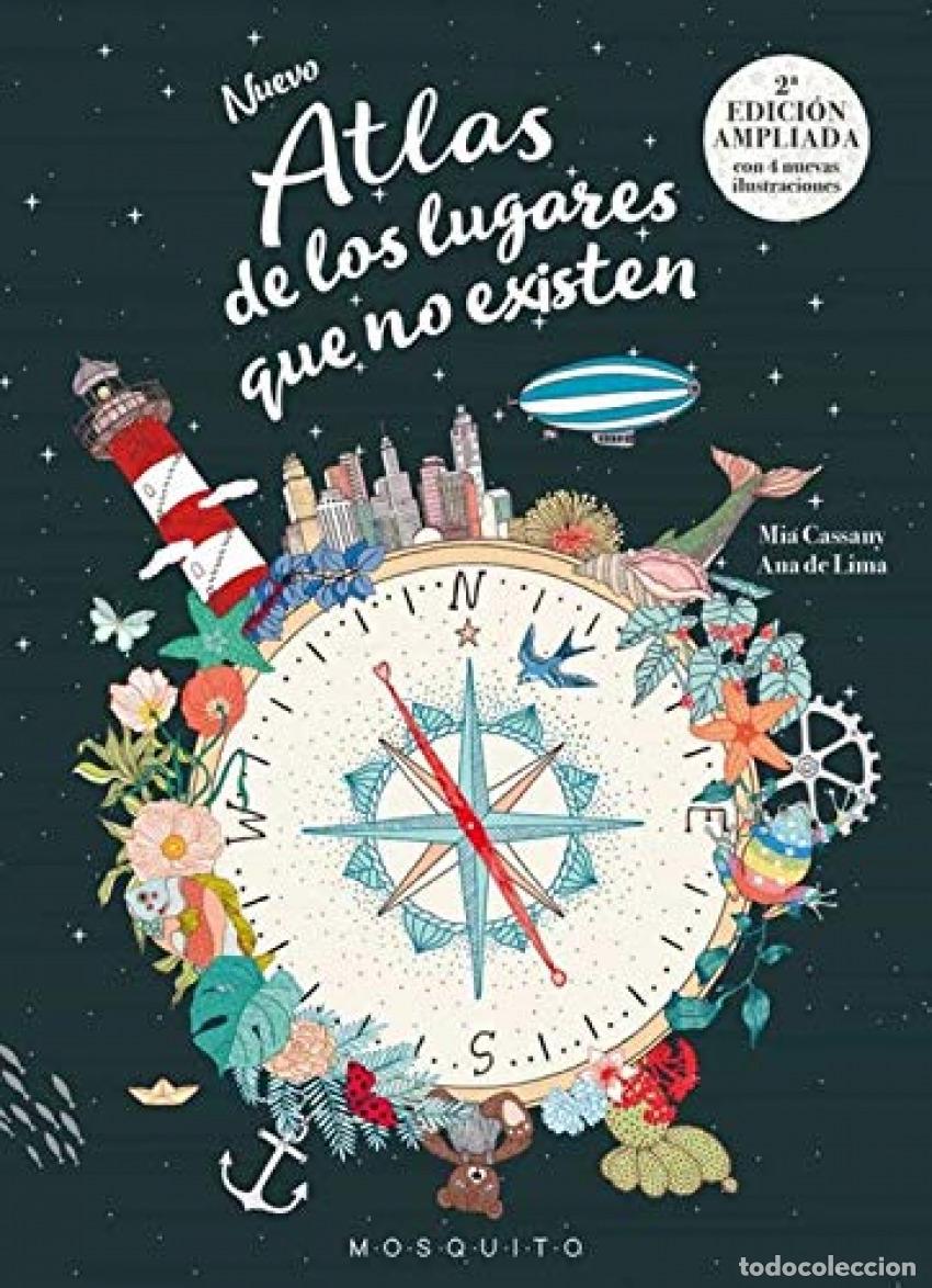 books: NUEVO ATLAS DE LOS LUGARES QUE NO EXISTEN - Cassany, Mia