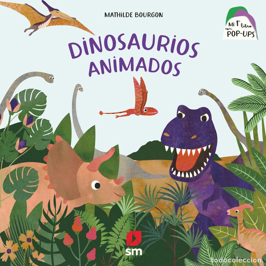 Libros: DINOSAURIOS ANIMADOS - Bourgon, Mathilde - Foto 1