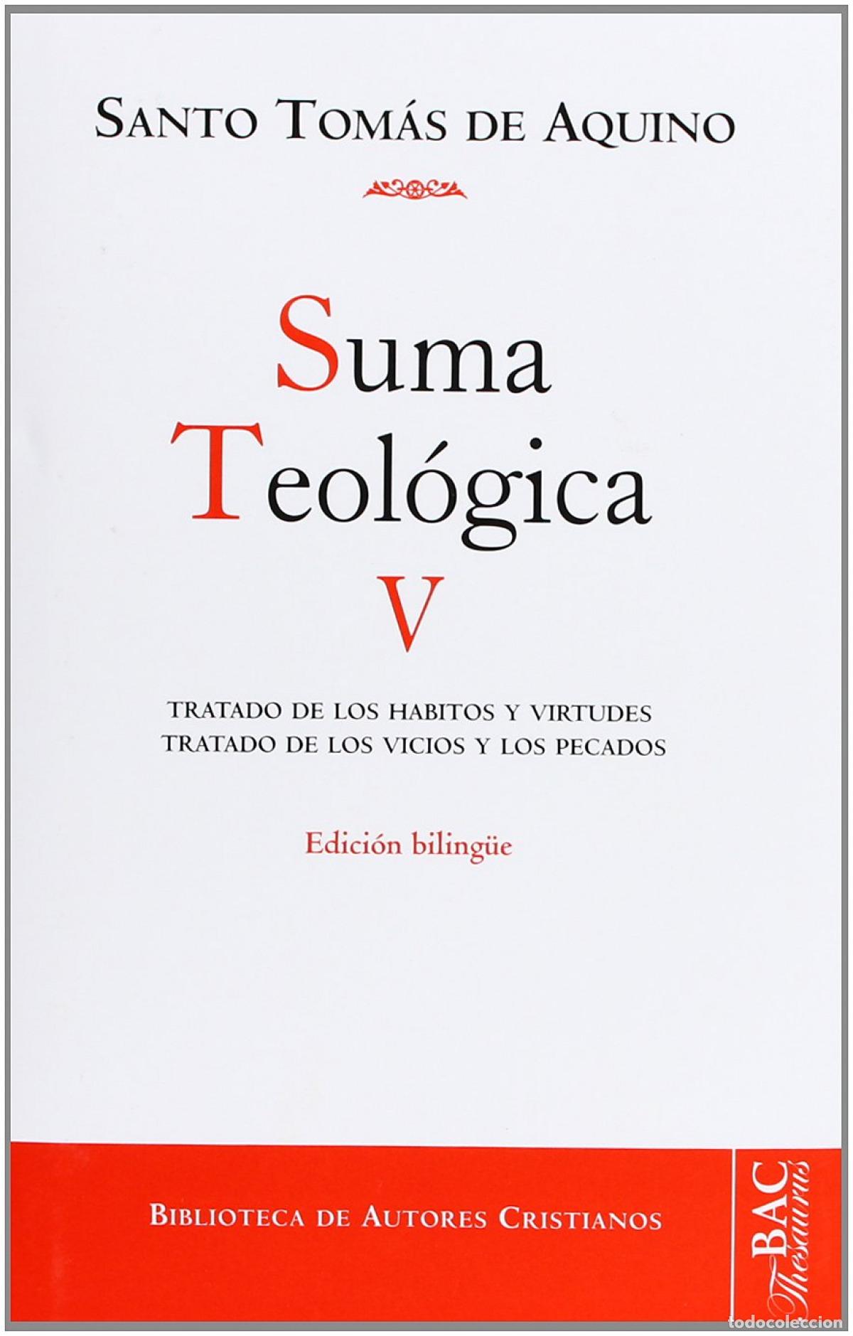 Libros: SUMA TEOL&Oacute;GICA - Santo Tom&aacute;s de Aquino