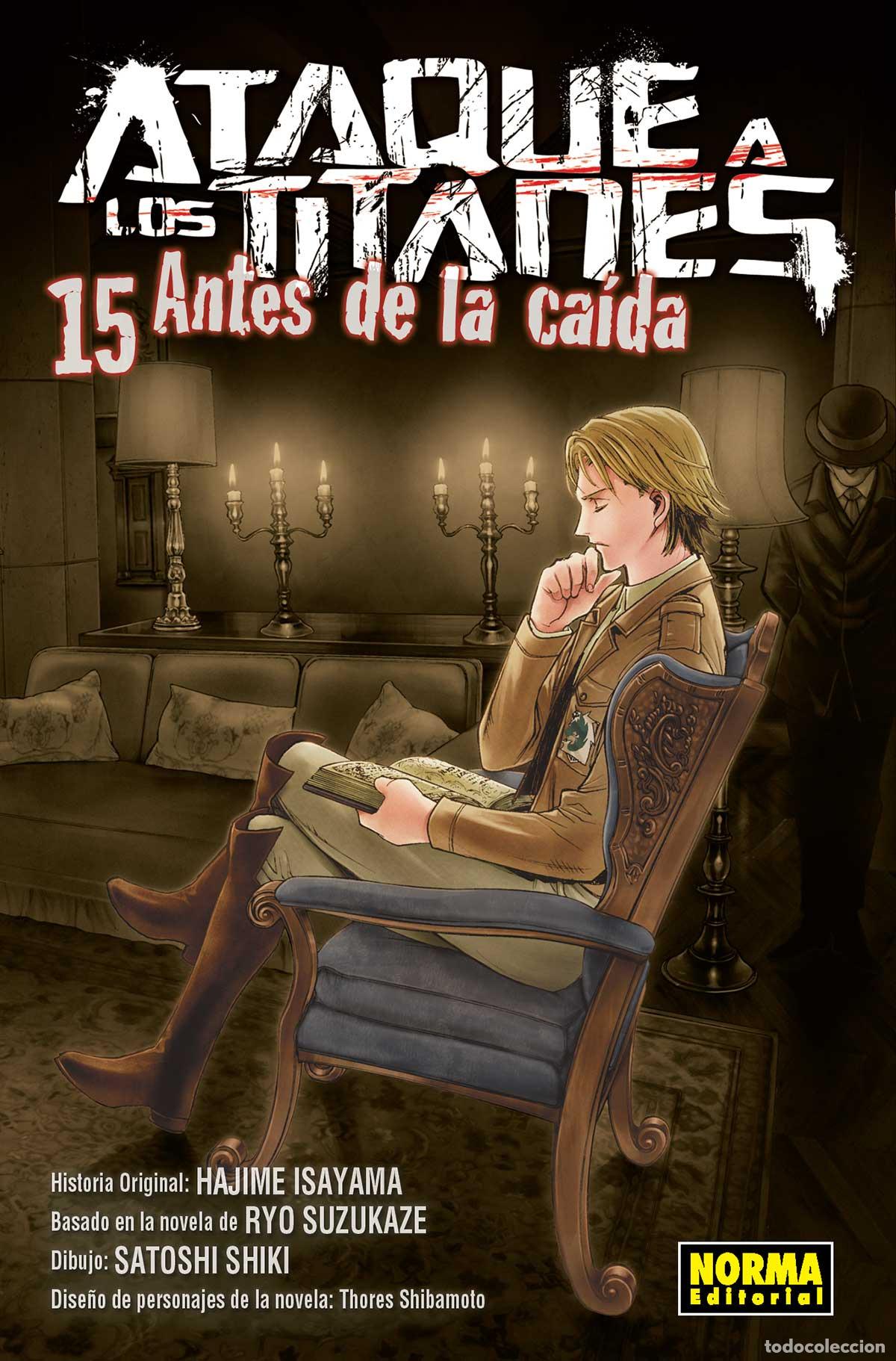 Libri: ANTES DE LA CA&Iacute;DA - Isayama, Hajime