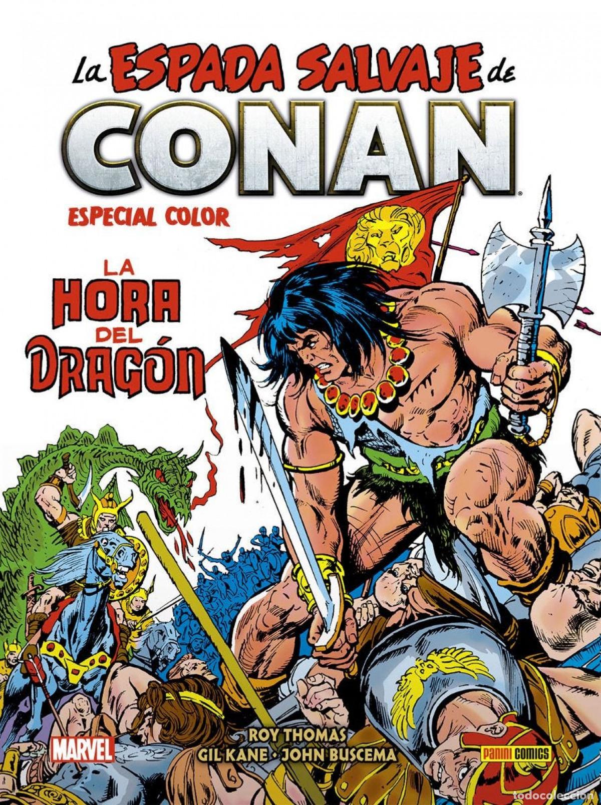 Libri: BIBLIOTECA CONAN LA ESPADA SALVAJE DE CONAN COLOR. LA HORA DEL DRAG&Oacute;N - THOMAS, ROY