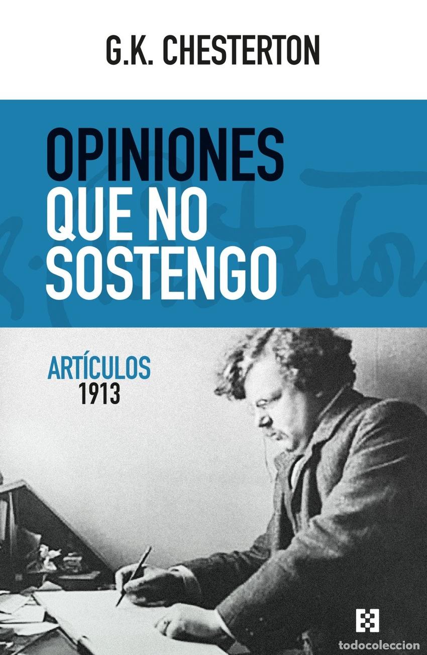 books: OPINIONES QUE NO SOSTENGO - Gilbert Keith Chesterton