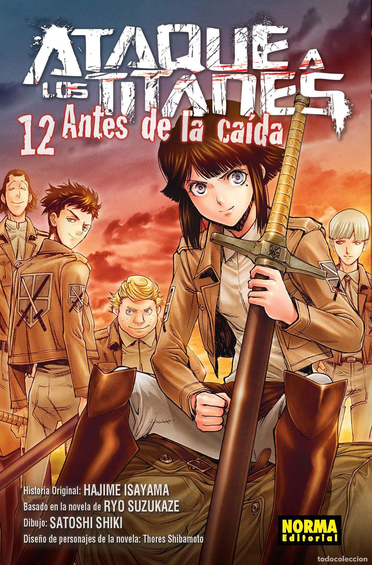 Libros: ANTES DE LA CA&Iacute;DA - Isayama, Hajime