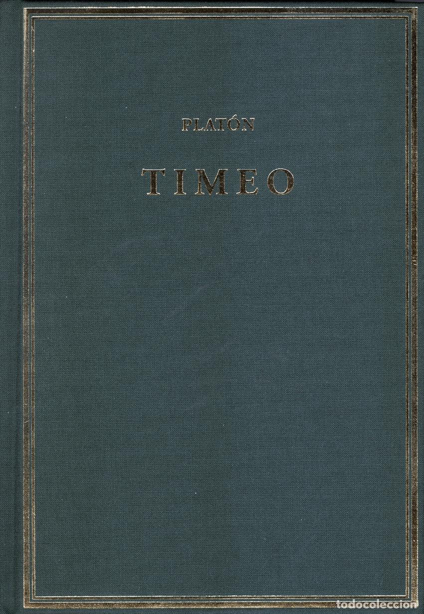 Libros: TIMEO - Plat&oacute;n......
