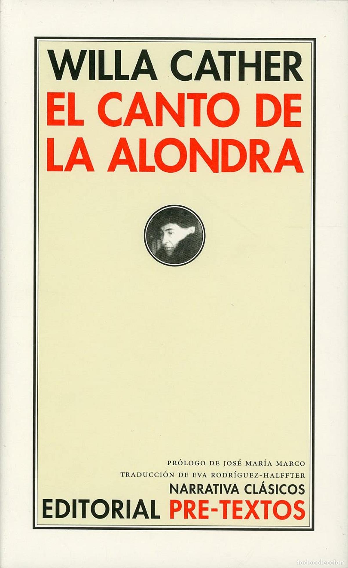 B&uuml;cher: &Aacute;EL CANTO DE LA ALONDRA - Cather, Willa