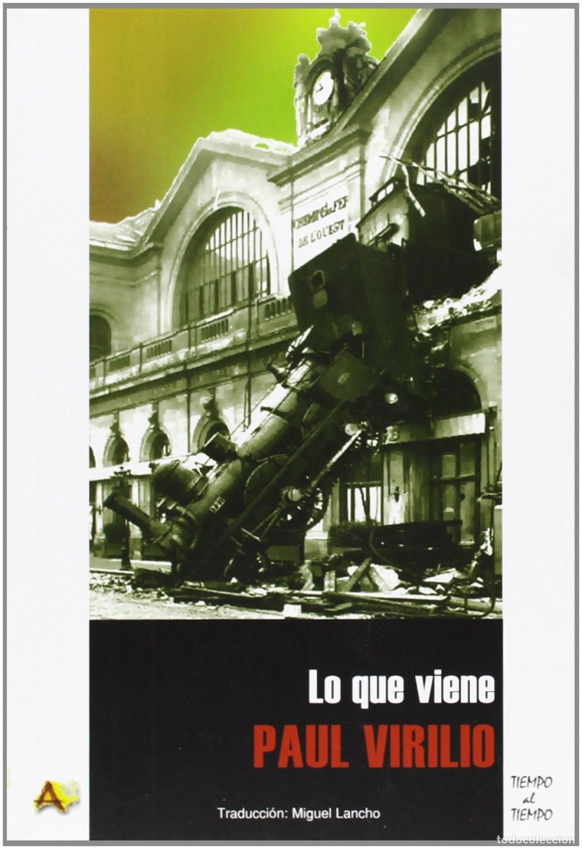 books: LO QUE VIENE - Virilio, Paul