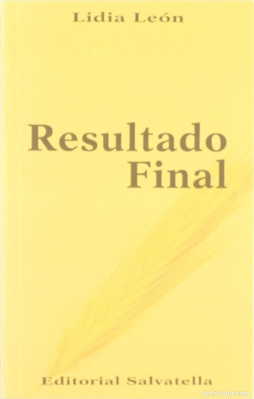 Libri: RESULTADO FINAL - Le&oacute;n Esteban, Lidia