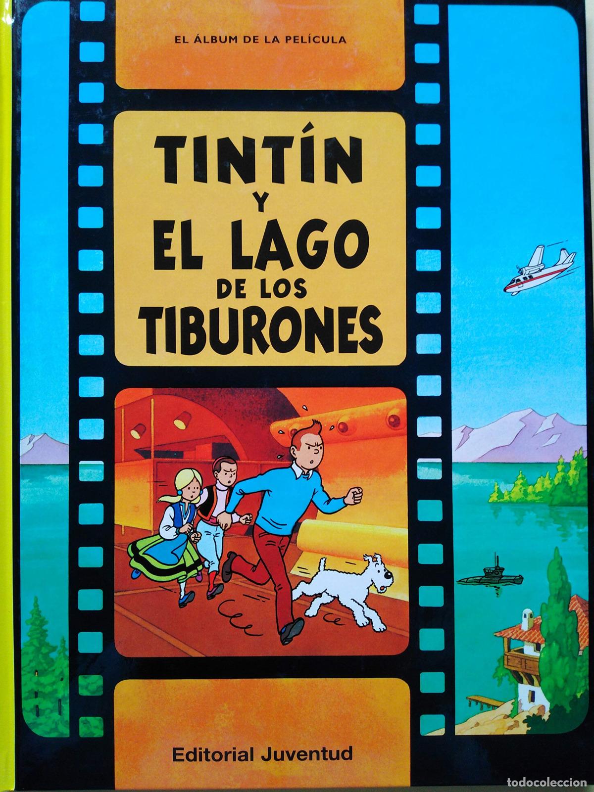 Libros: C- TINTIN Y EL LAGO TIBURONES - Herge tintin Cartone Iv