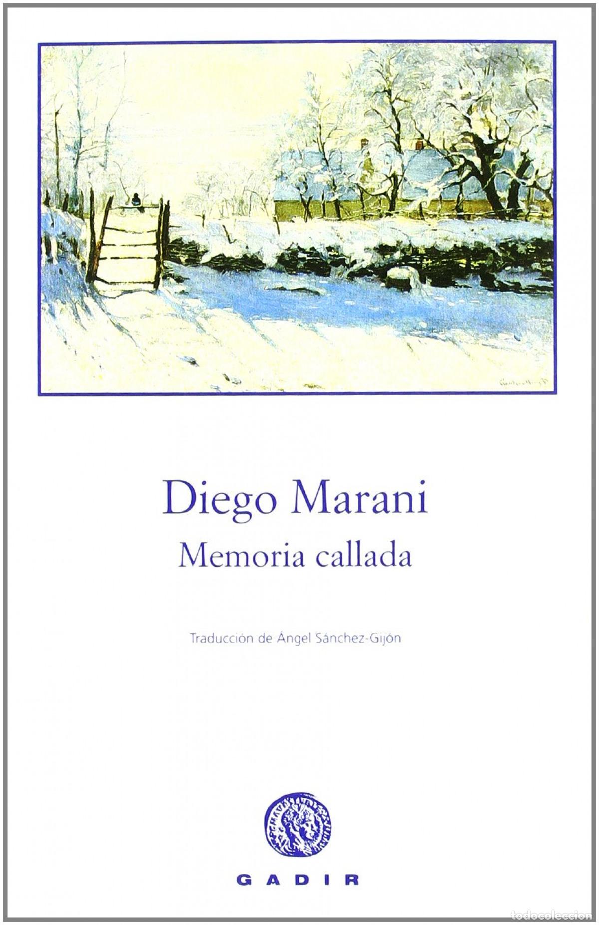 Livros: MEMORIA CALLADA - Marani, Diego