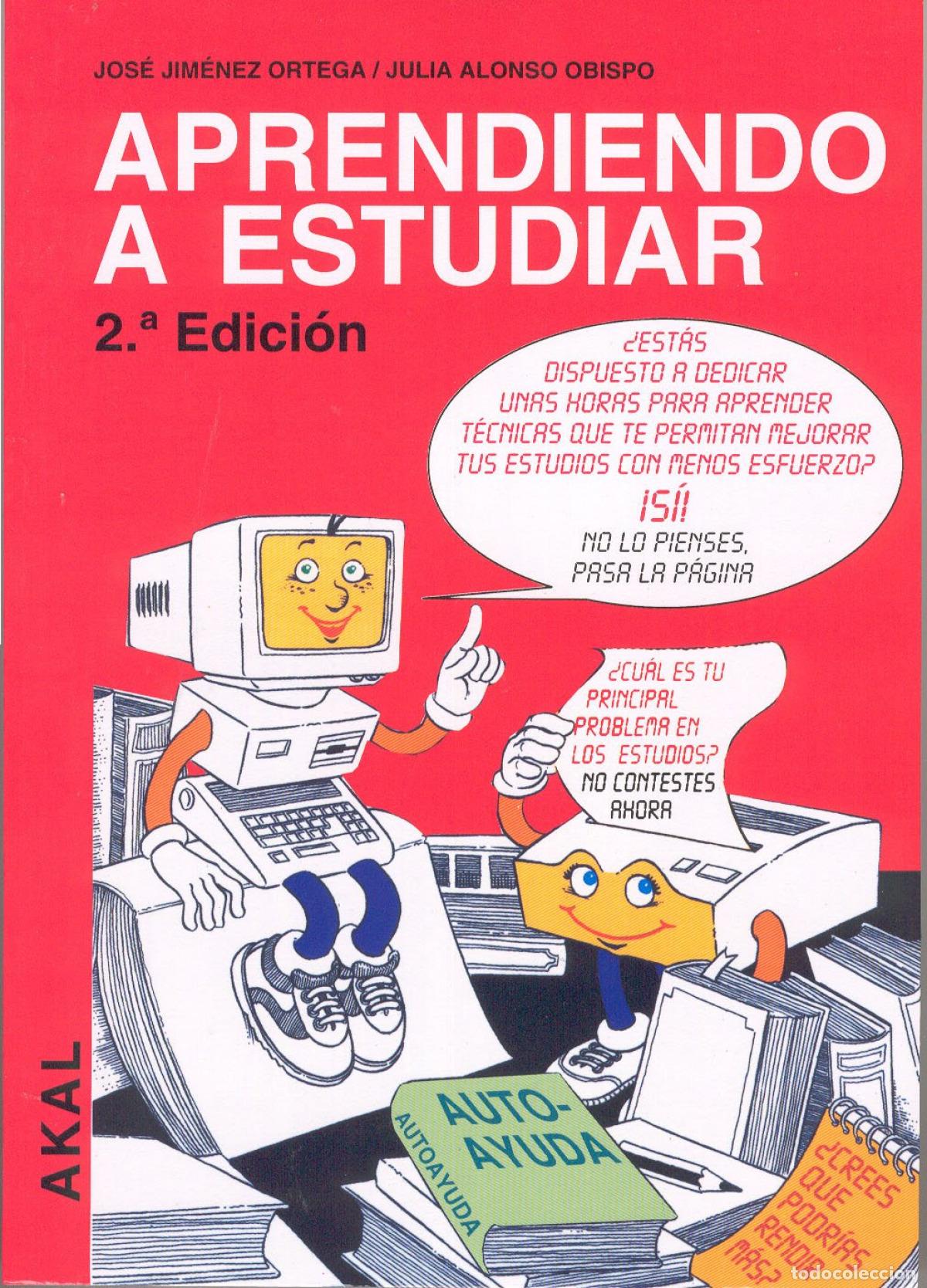 Libros: APRENDIENDO ESTUDIAR:CURSO PRACTICO TECNICAS ESTUDIO - Jimenez, Jose