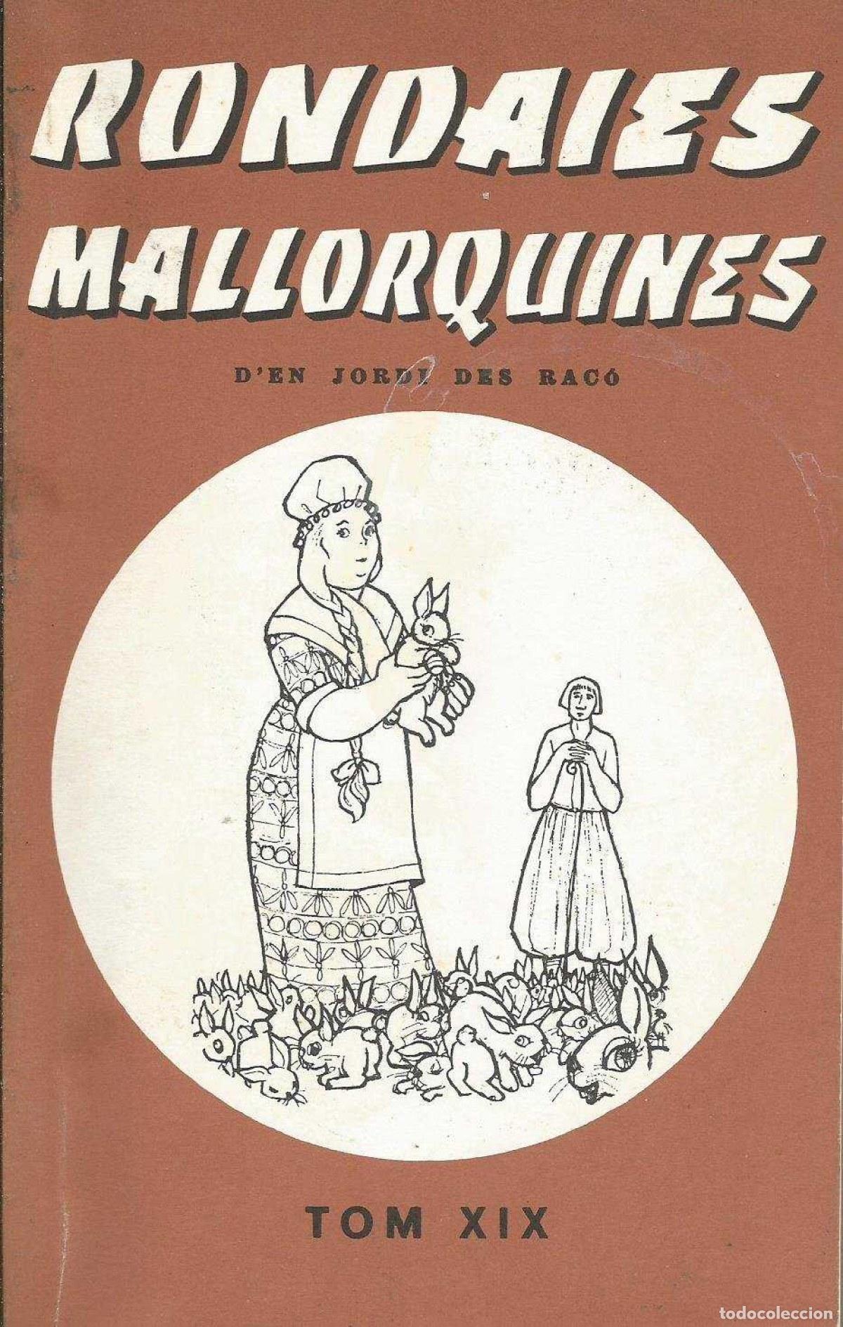 B&uuml;cher: RONDAIES MALLORQUINES VOL.19 - Alcover, Antoni M