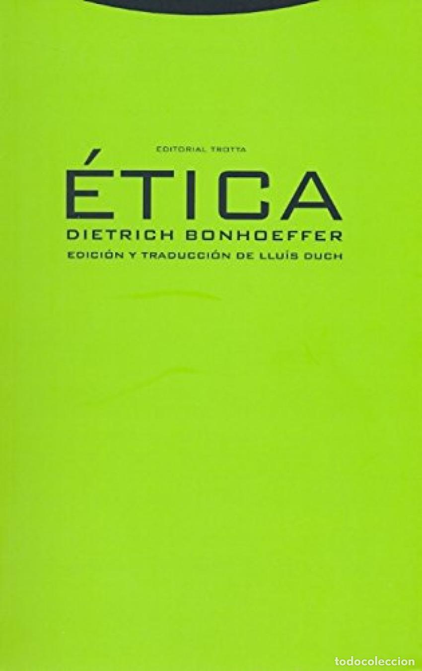 B&uuml;cher: &Eacute;TICA - BONHOEFFER, DIETRICH
