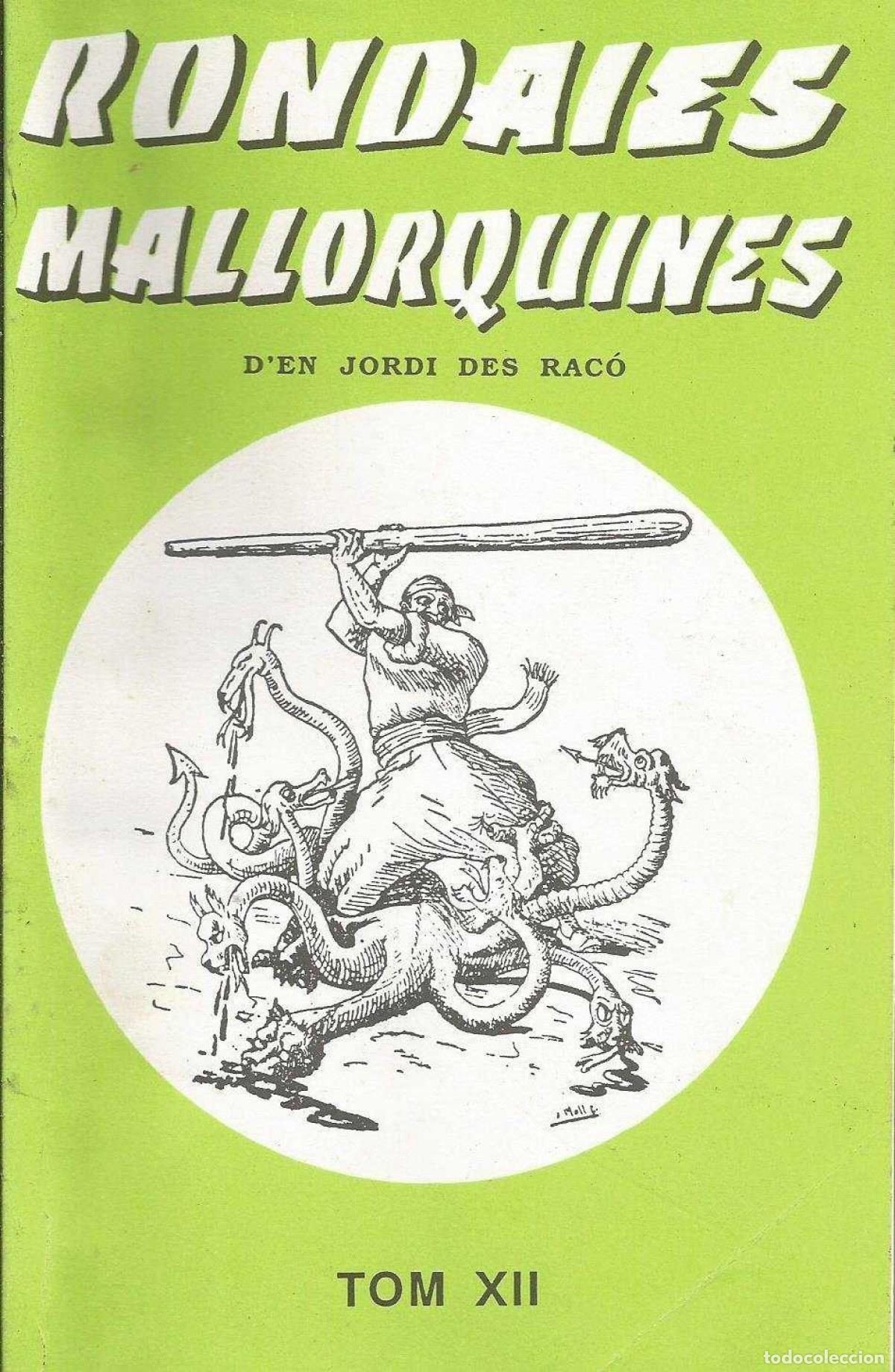 books: RONDAIES MALLORQUINES VOL.12 - Alcover, Antoni M