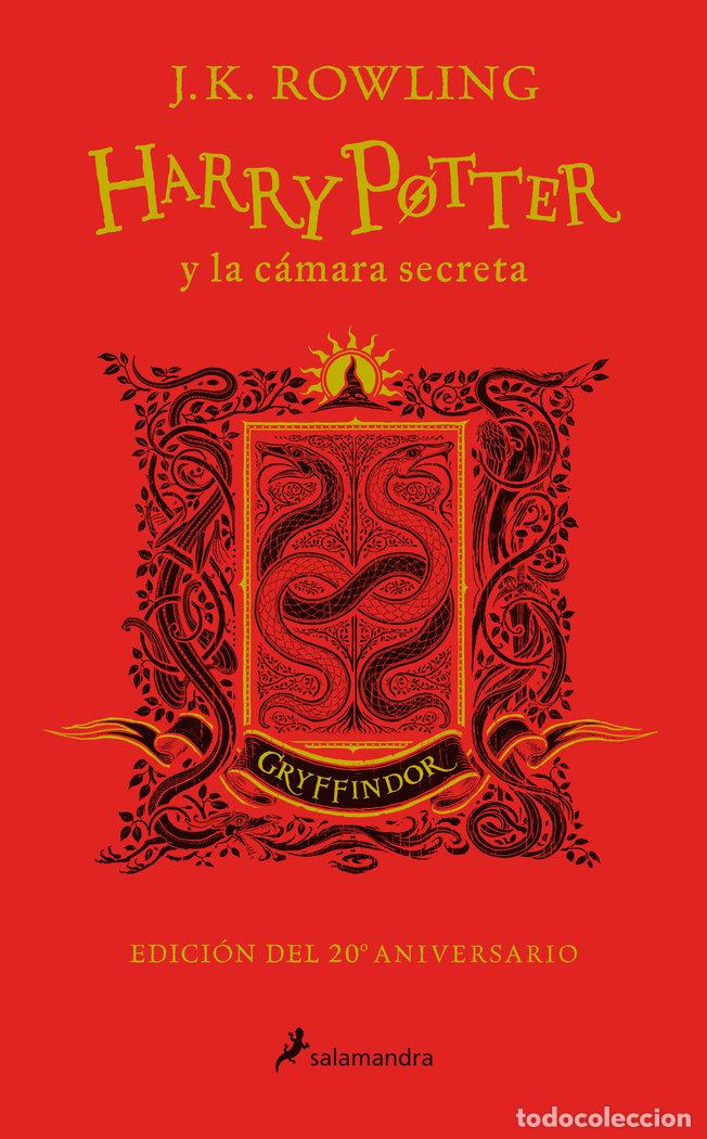 Libros: HARRY POTTER 2 CAMARA SECRETA GRYFFINDOR 20 ANIVERSARIO - ROWLING, J. K.