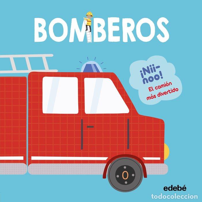 books: BOMBEROS LIBRO MAS CAMION DE BOMBEROS DE MADERA - PAYNE, SALLY
