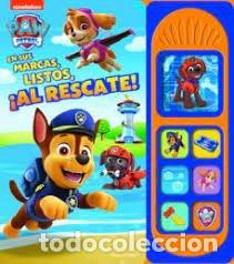 Libros: EN SUS MARCAS, LISTOS, &iexcl;AL RESCATE! 7 BOTONES CON SONIDO PATRULLA CANINA LSB - Varios autores