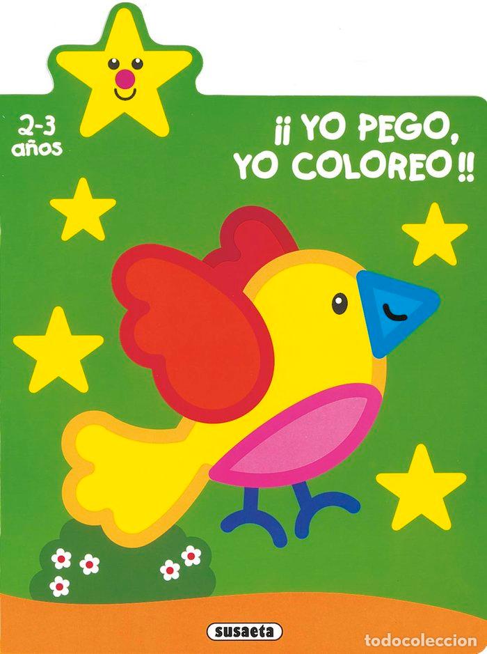 Libros: YO PEGO YO COLOREO 2 3 A&Ntilde;OS - BUSQUETS, JORDI