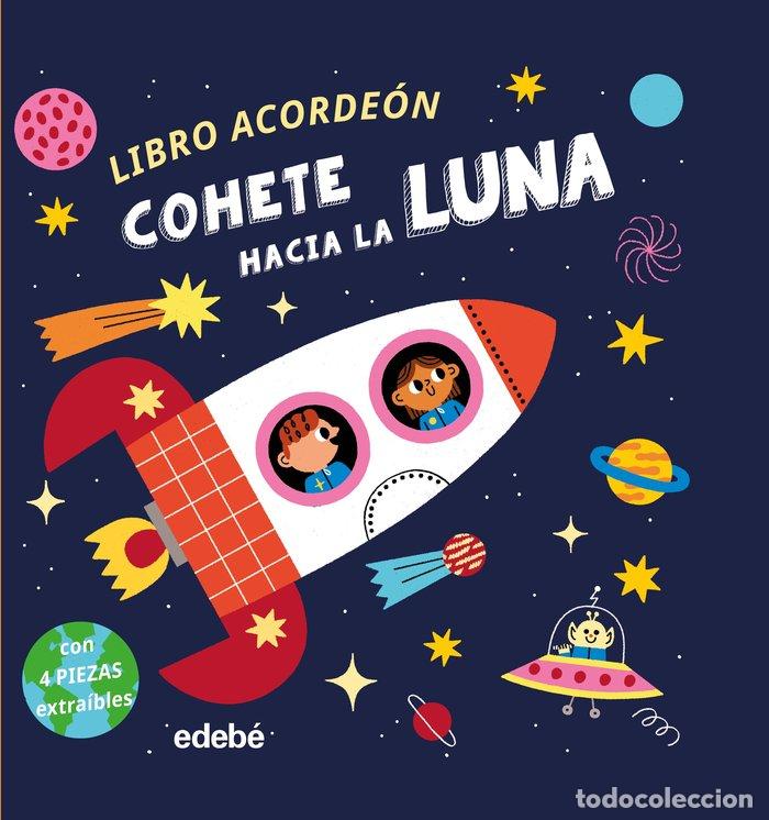 Libros: COHETE HACIA LA LUNA LIBRO ACORDEON - QUARTO - Foto 1