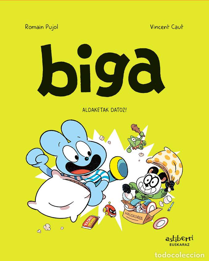Libri: BIGA 8 ALDAKETAK DATOZ - CAUT, VINCENT