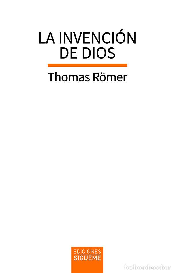 Libri: INVENCION DE DIOS,LA - ROMER, THOMAS