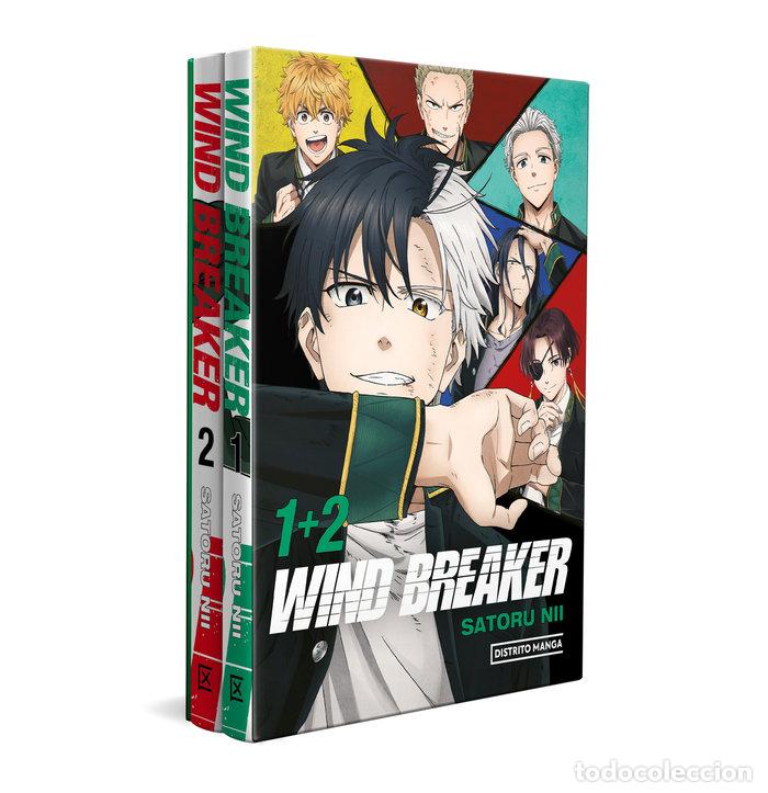 Libri: PACK WIND BREAKER 1 + WIND BREAKER 2 EDICION ESPECIAL ANIME - NII, SATORU