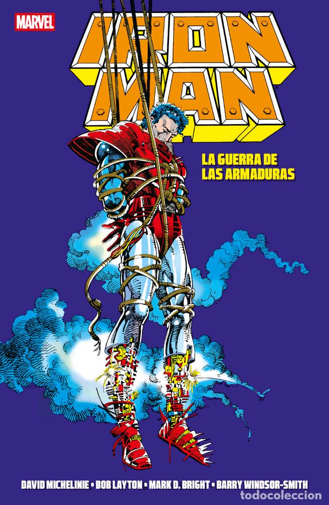 books: MARVEL ESSENTIALS IRON MAN LA GUERRA DE LAS ARMADURAS - DAVID MICHELINIE