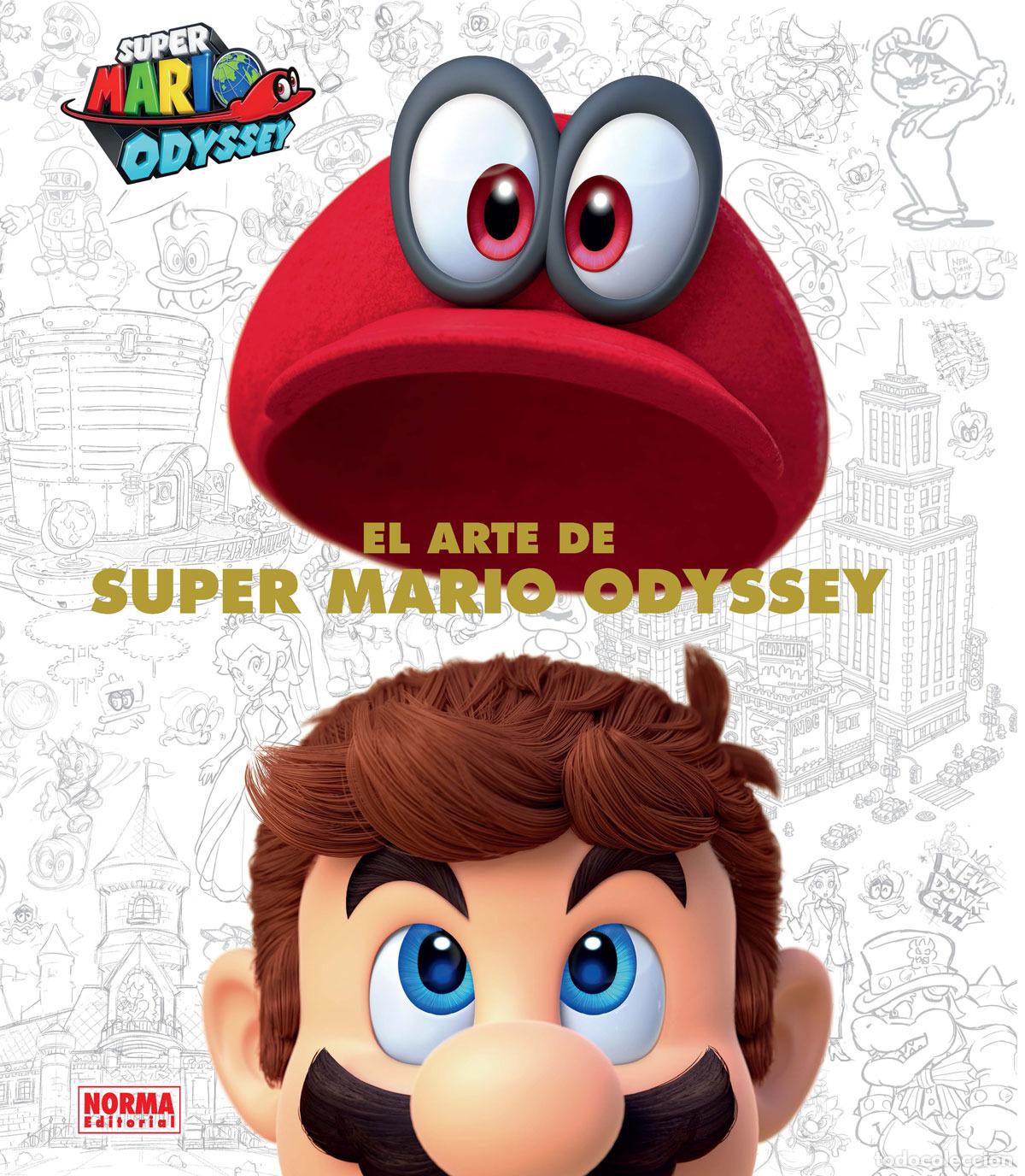 Libros: EL ARTE DE SUPER MARIO ODYSSEY - Nintendo